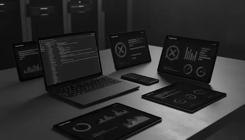 Dashboard showing usage limits and restrictions on various AI chatbot free platforms