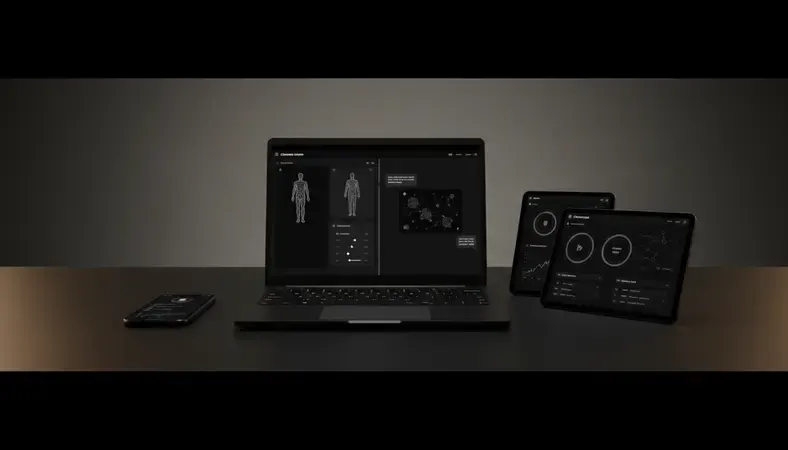 Split screen showing character creation interface and active conversation with AI character