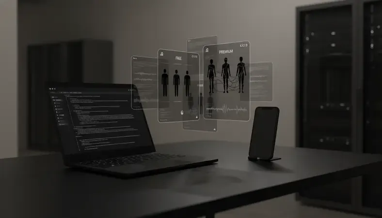Comparison chart showing free vs premium Character AI features and benefits