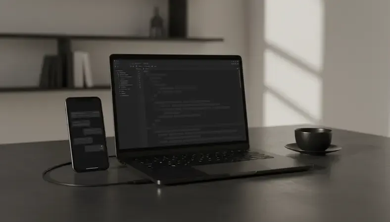 Clean interface showing a new user's first conversation with an AI chatbot