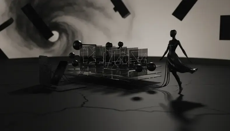 Diagram showing the AI processing layers from user input to character response generation