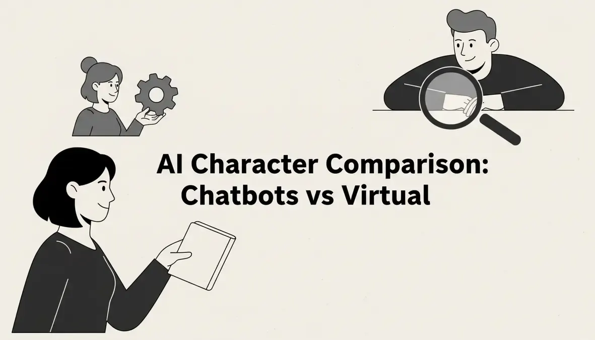 AI Character Comparison: Chatbots vs Virtual