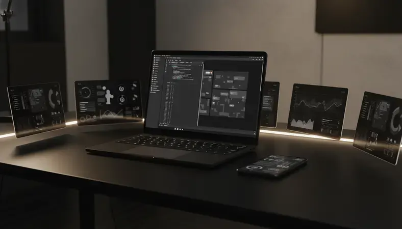 Split-screen showing different AI character chat interfaces side by side on a desktop monitor