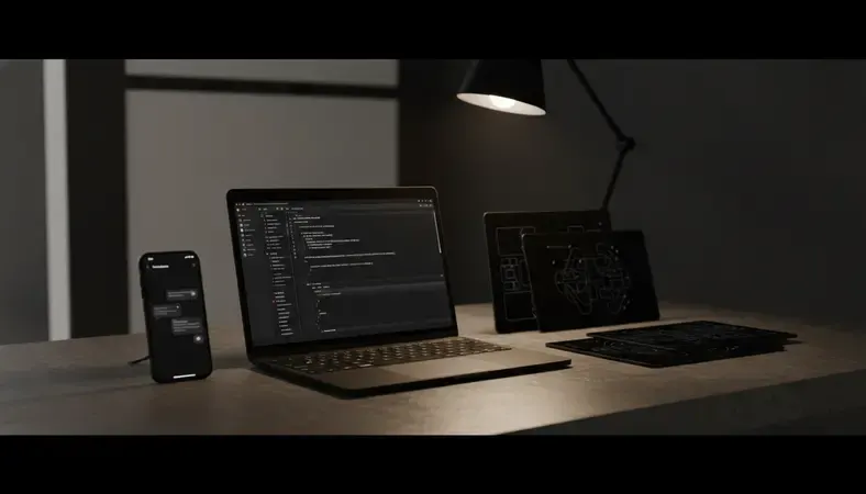 Smartphone screen showing a chat interface with an AI chatbot conversation in progress