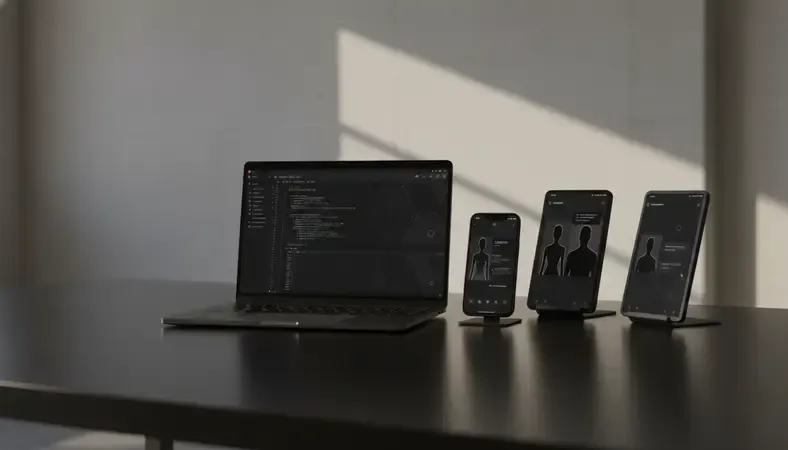 Side-by-side comparison of AI girlfriend app interfaces showing different companion styles and chat features