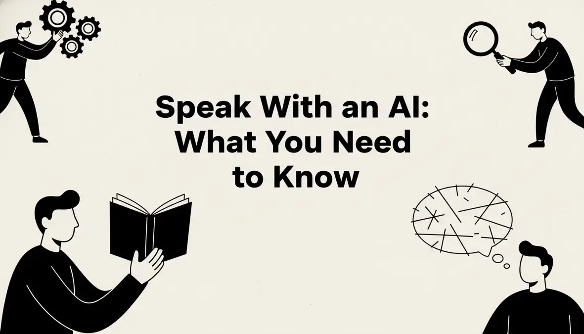 Speak With an AI: What You Need to Know