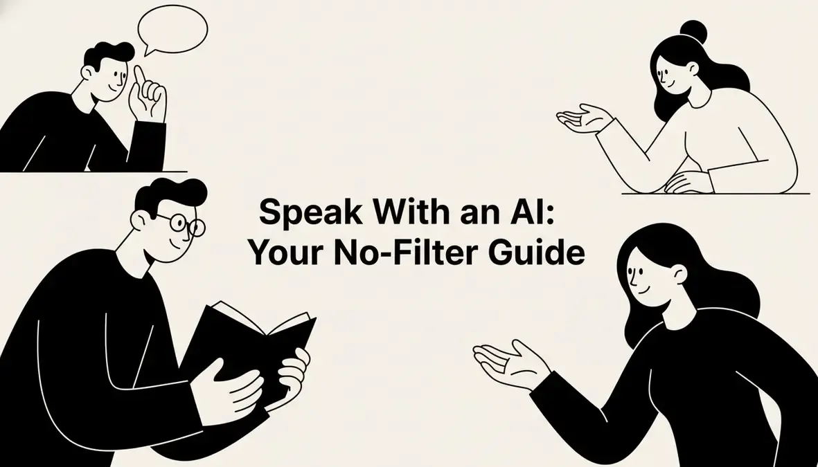 Speak With an AI: Your No-Filter Guide
